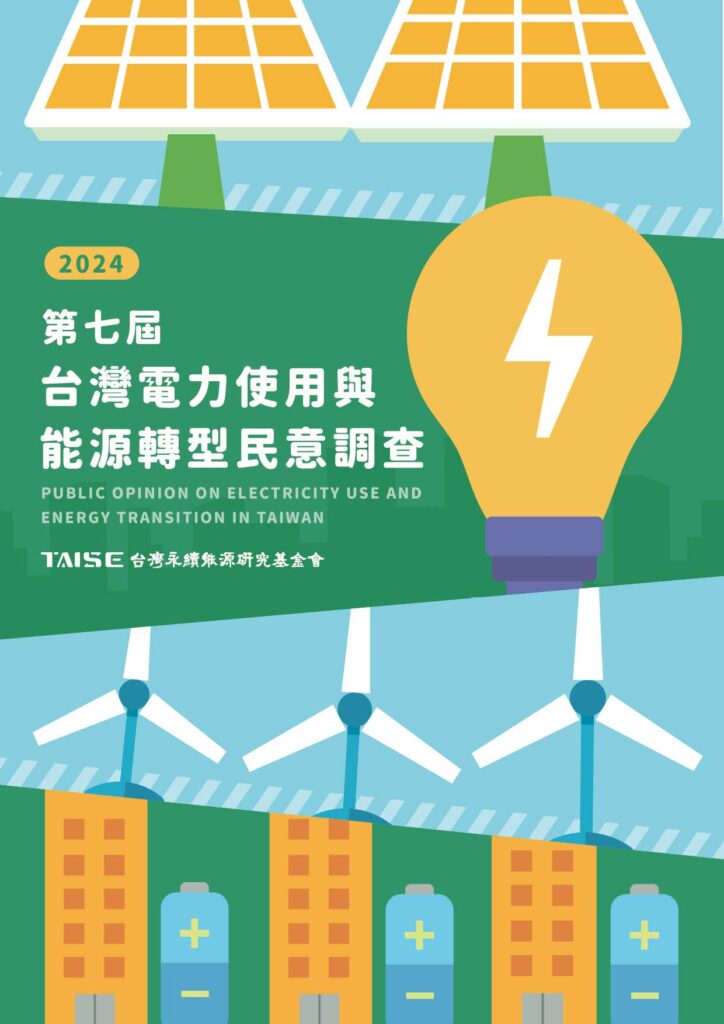 2024電力使用與能源轉型民意調查